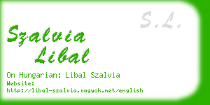 szalvia libal business card